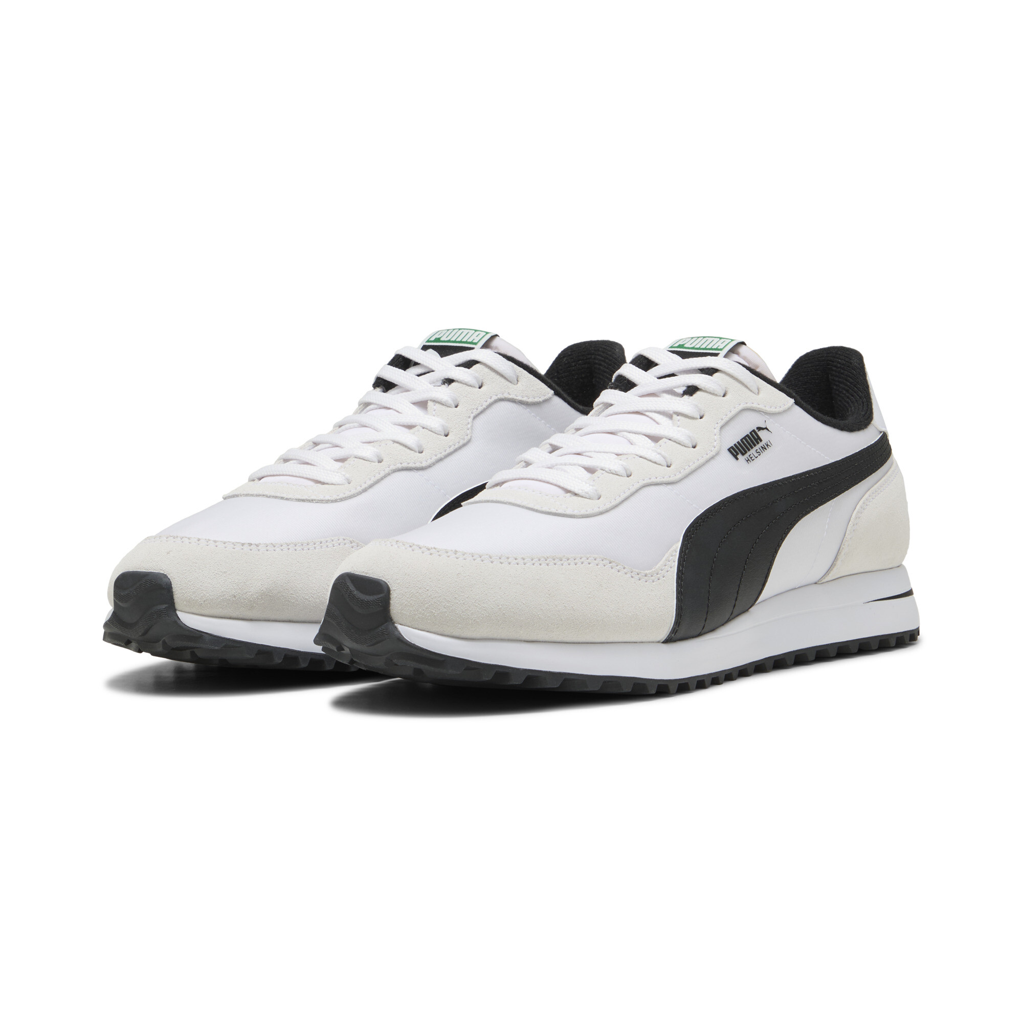 PUMA Helsinki golfschoenen uniseks voor Heren, Zwart/Wit, Maat 41 thumbnail 6