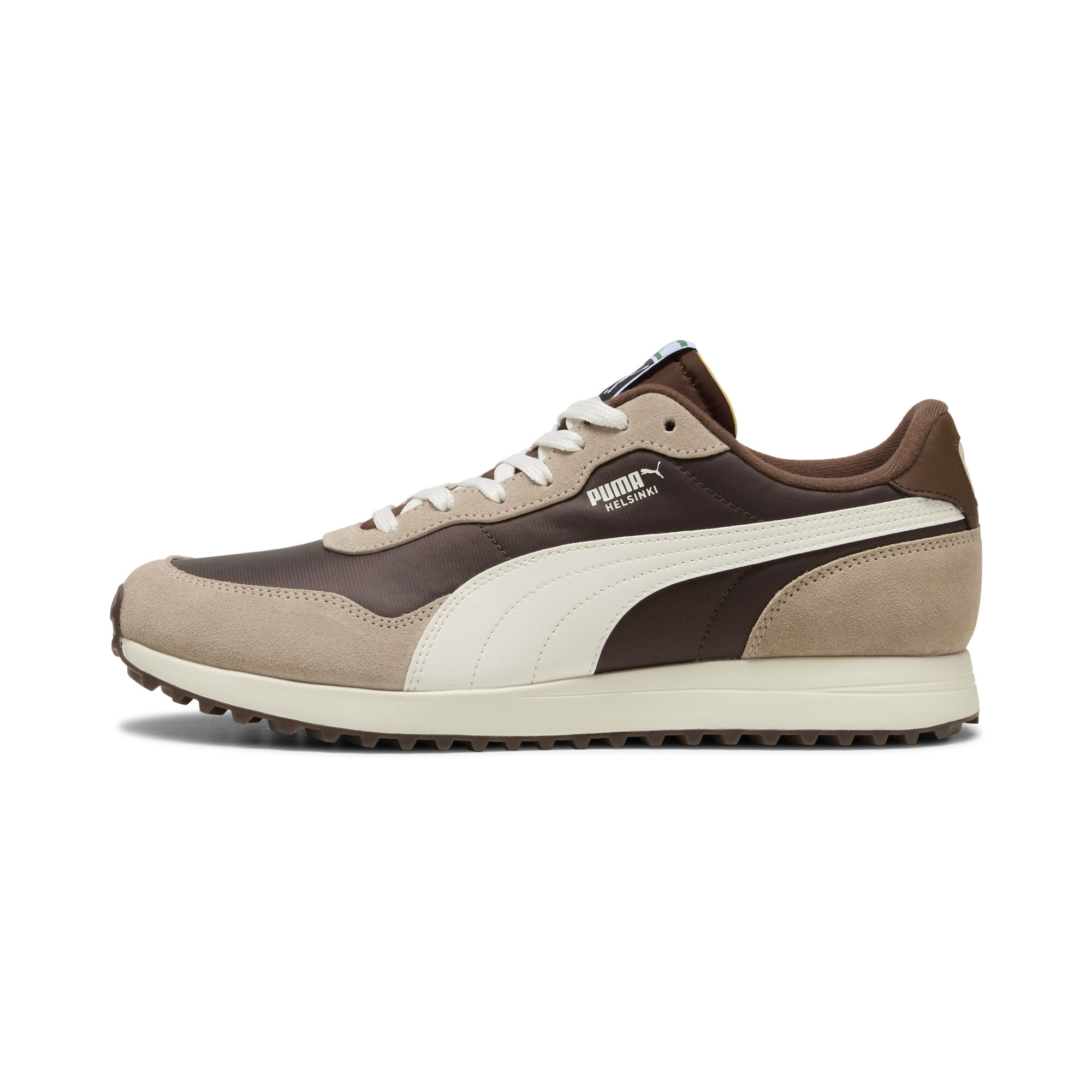PUMA Helsinki Golfschuhe Unisex, Schuhe, Braun, 40