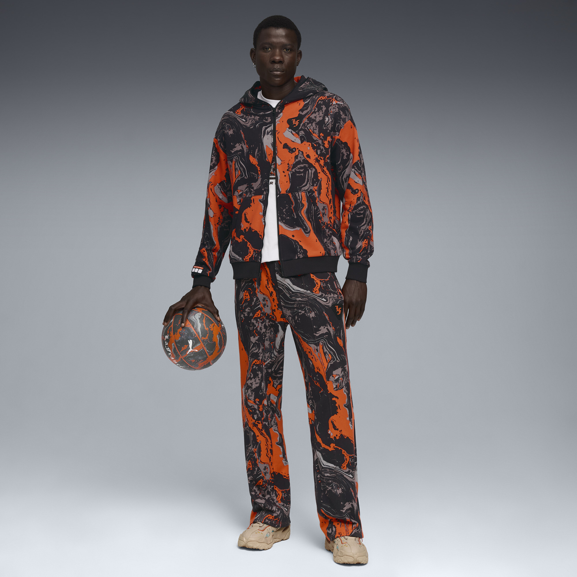 PUMA LaFrancÃ© RNR Sneakers Unisex, Oranje, Maat 46 thumbnail 6