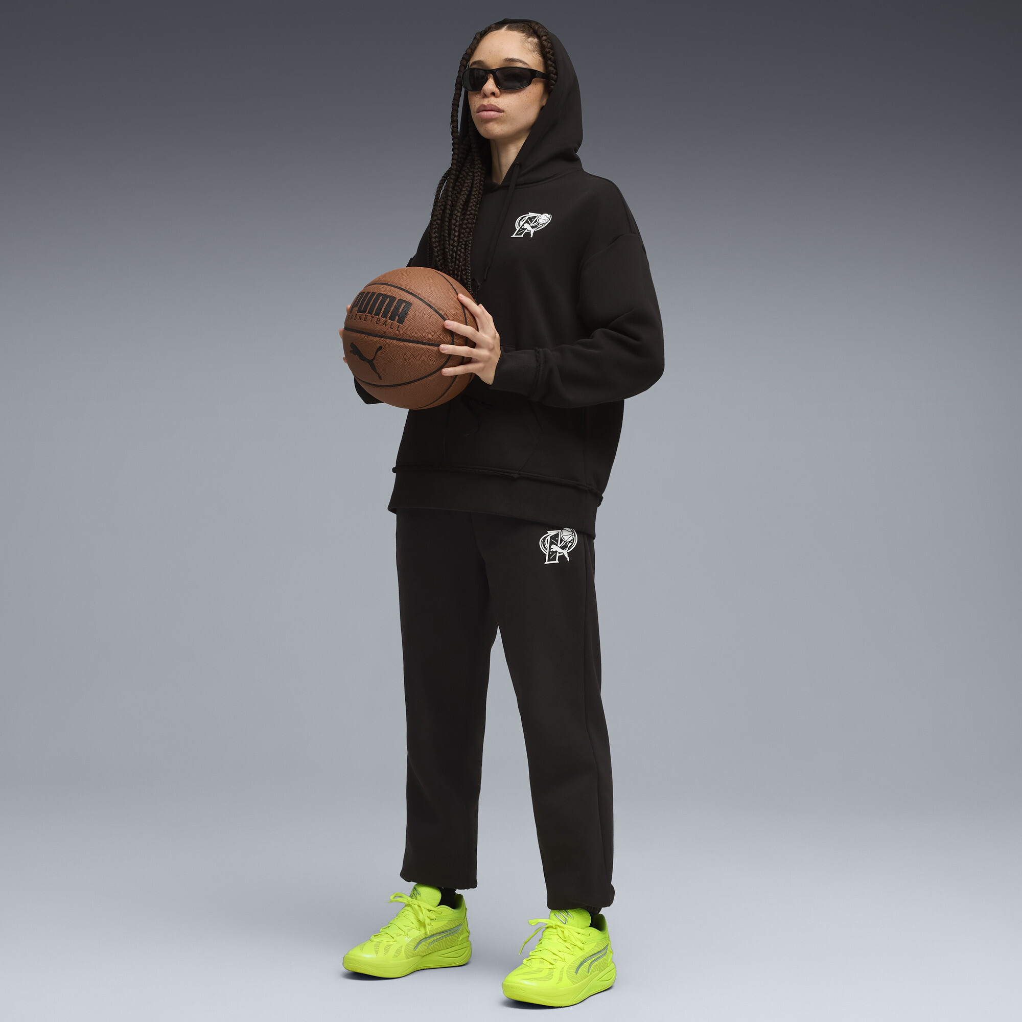 PUMA Stewie 4 Flawless basketbalschoenen voor Dames, Groen, Maat 37 thumbnail 9