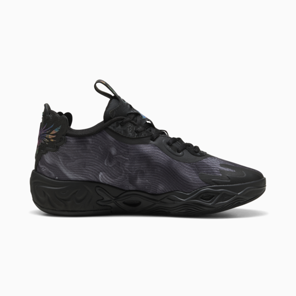 Tenis de básquet MB.04 Lo Team, PUMA Black-Dark Amethyst, large-MEX