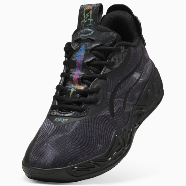 Tenis de básquet MB.04 Lo Team, PUMA Black-Dark Amethyst, large-MEX