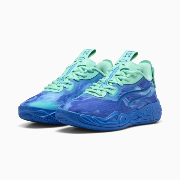 Tenis de básquet MB.04 Lo Team para adolescentes, Ultra Blue-Blue Glimmer-New Navy, large-MEX