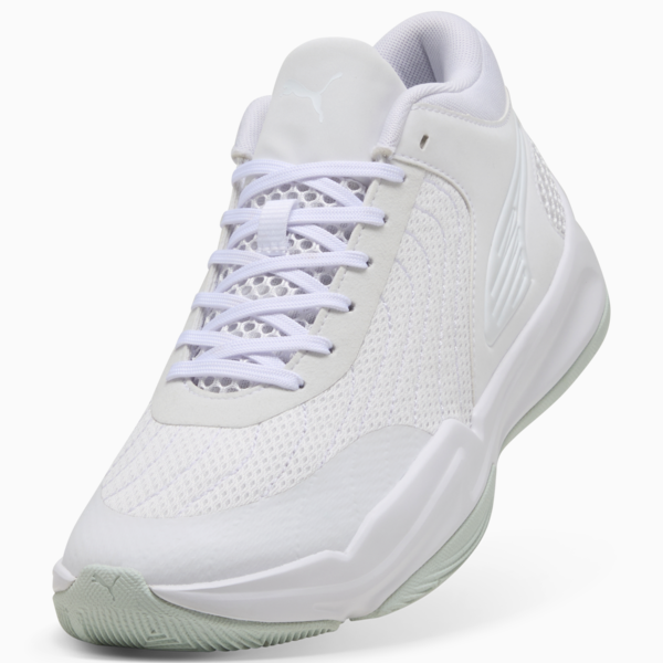 Court Pro 2 Basketball Shoes Unisex, PUMA White-Peaceful Blue, large-MEX