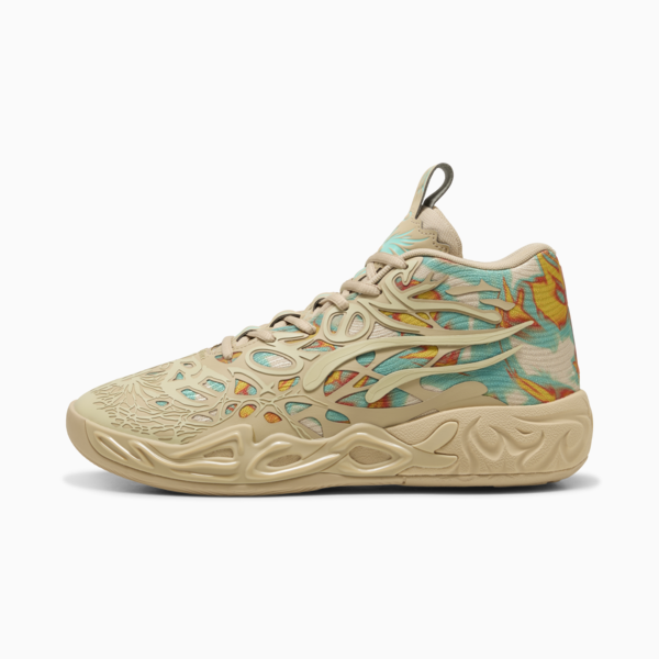 MB.04 Flare Basketball Shoes Unisex, Light Sand-Aquatic-Orange Glo, large-ZAF