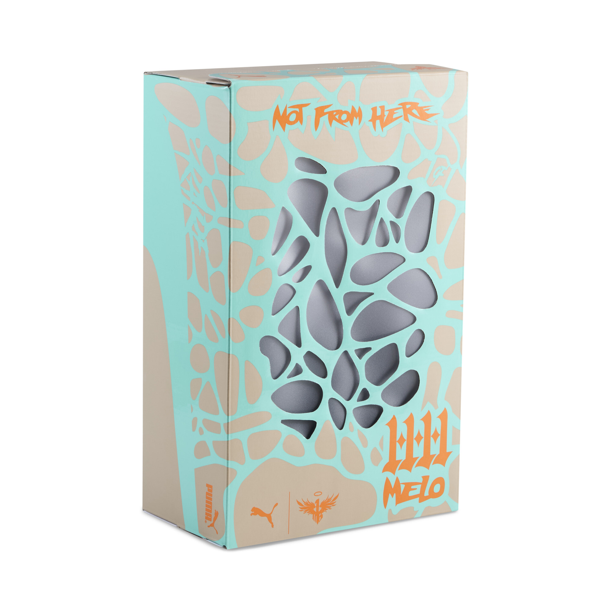 PUMA MB.04 Flare basketbalschoenen, Oranje, Maat 39 thumbnail 2