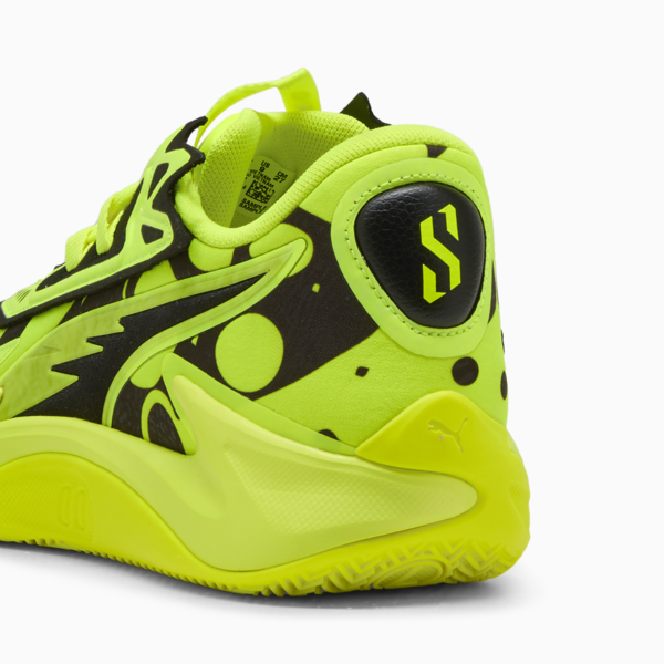 Scoot Zeros II Basketball Shoes Unisex, Yellow Alert-PUMA Black, large-ZAF