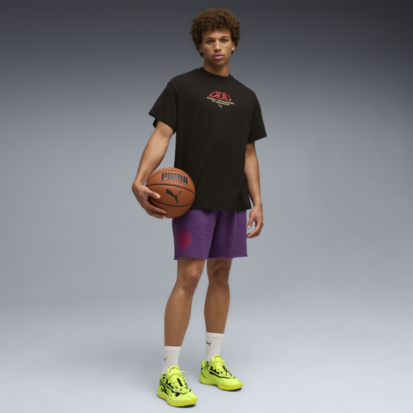 Scoot Zeros II Basketball Shoes Unisex, Yellow Alert-PUMA Black, large-ZAF