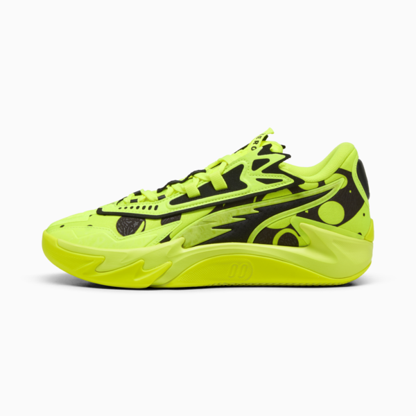 Scoot Zeros II Basketball Shoes Unisex, Yellow Alert-PUMA Black, large-ZAF