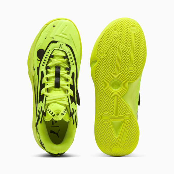 Scoot Zeros II Basketball Shoes Unisex, Yellow Alert-PUMA Black, large-ZAF