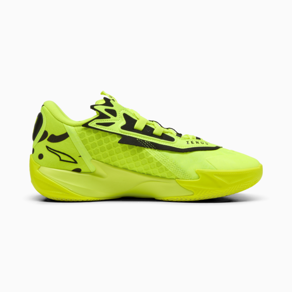 Scoot Zeros II Basketball Shoes Unisex, Yellow Alert-PUMA Black, large-ZAF