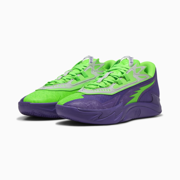 Tenis de básquet Scoot Zeros II NXTPRO Hoops, Team Violet-Fluro Green Pes, large-MEX