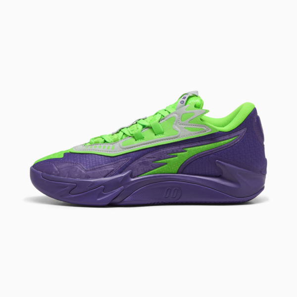 Tenis de básquet Scoot Zeros II NXTPRO Hoops, Team Violet-Fluro Green Pes, large-MEX
