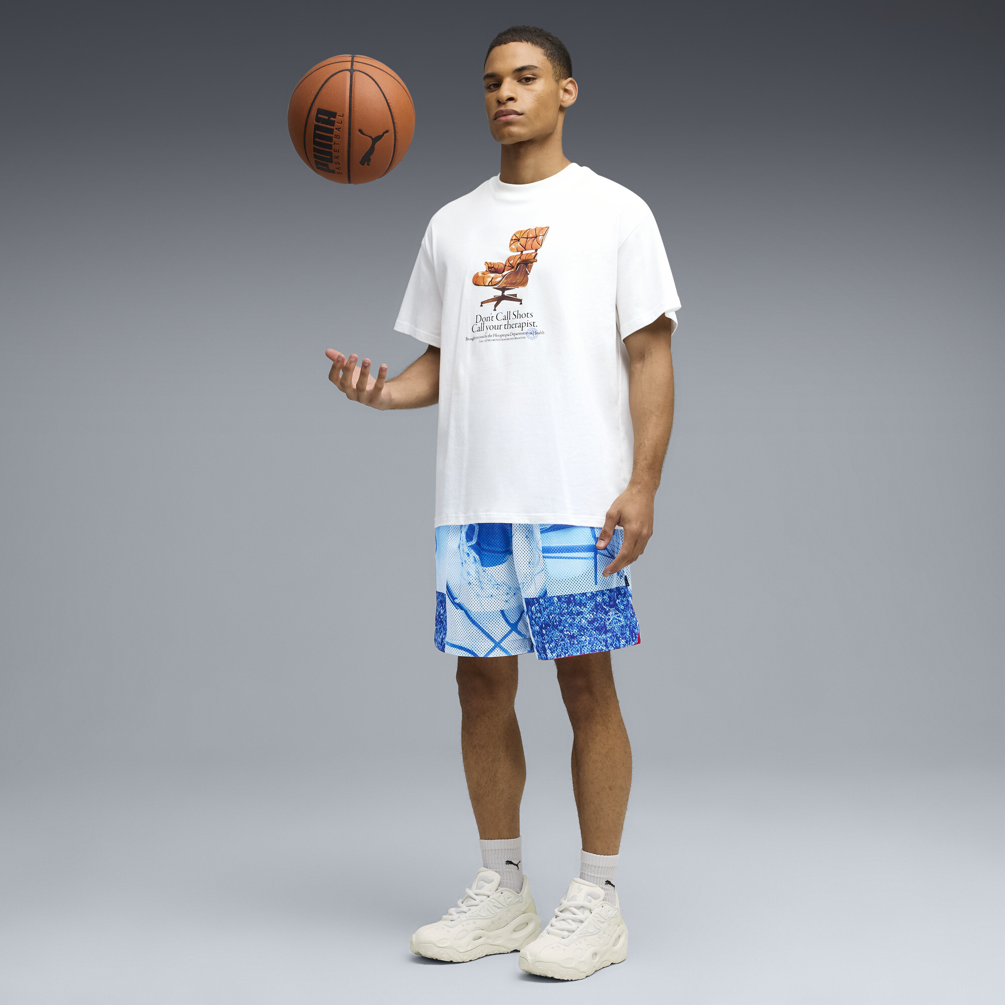 PUMA LaFrancÃ© RNR Sneakers Unisex, Wit/Zilver, Maat 44,5 thumbnail 8