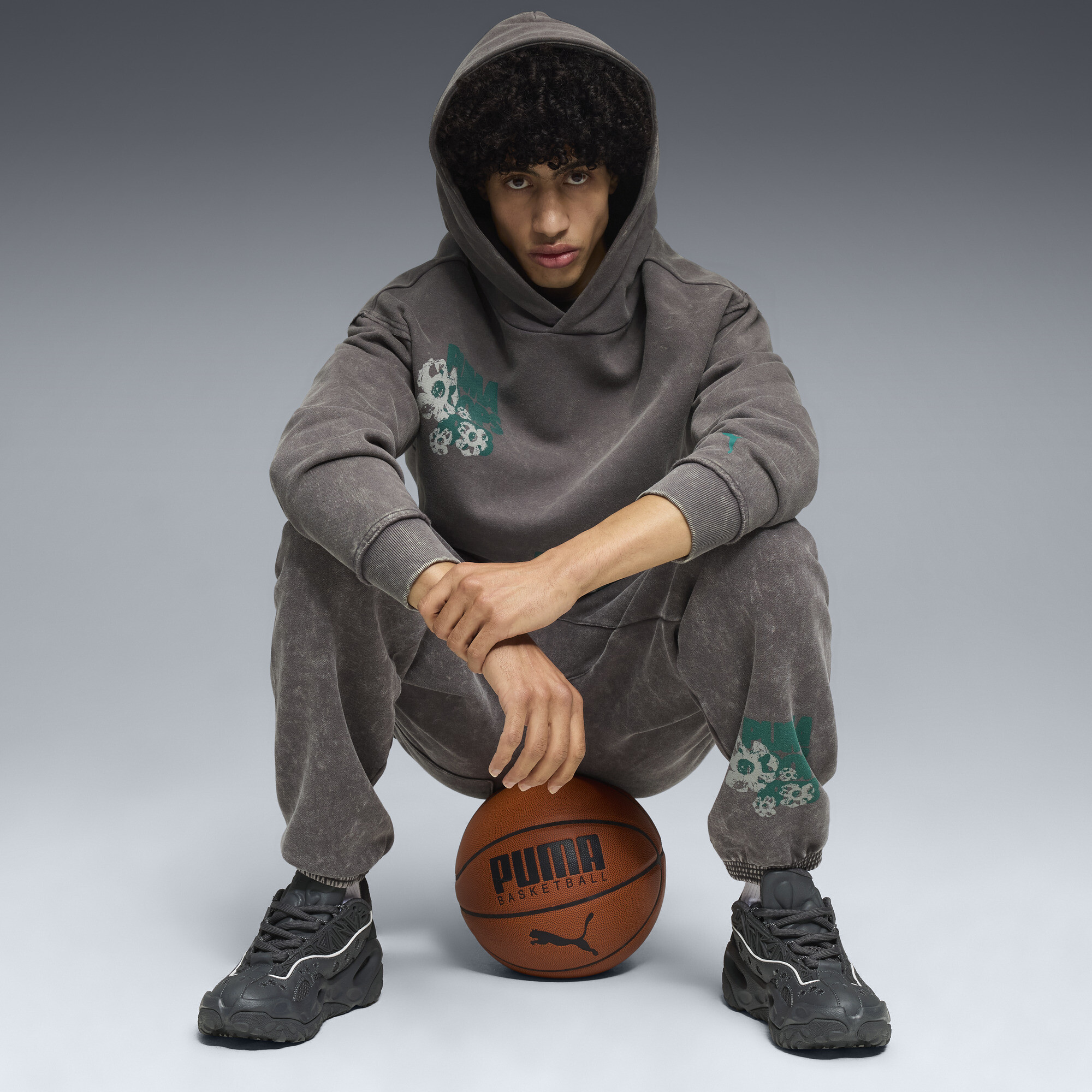 PUMA LaFrancÃ© RNR Sneakers Unisex, Grijs/Wit, Maat 44 thumbnail 8