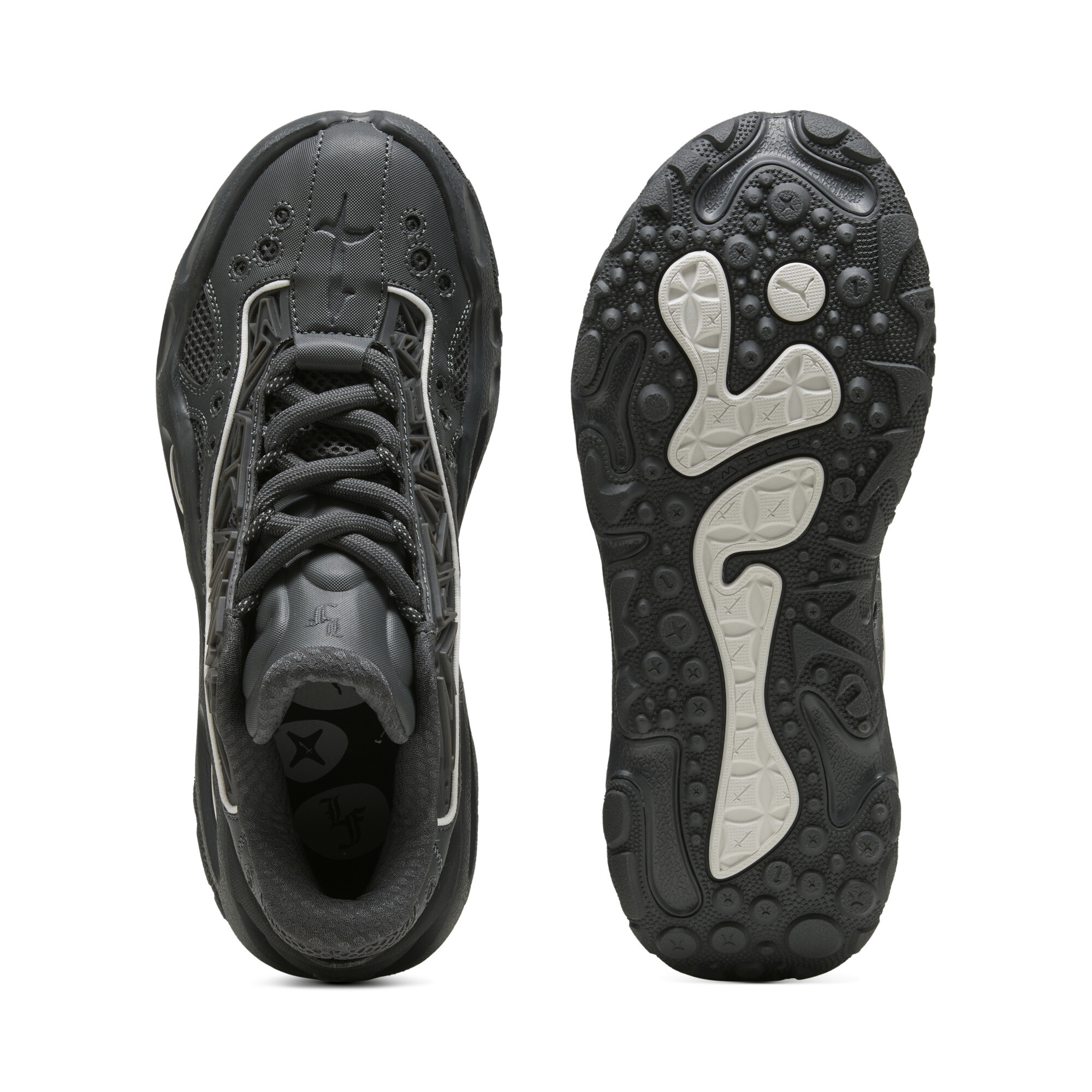 PUMA LaFrancÃ© RNR Sneakers Unisex, Grijs/Wit, Maat 44 thumbnail 5