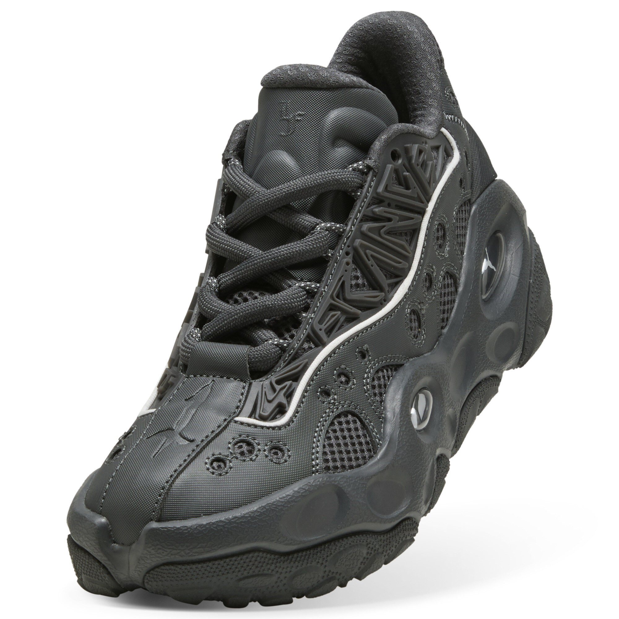 PUMA LaFrancÃ© RNR Sneakers Unisex, Grijs/Wit, Maat 44 thumbnail 3