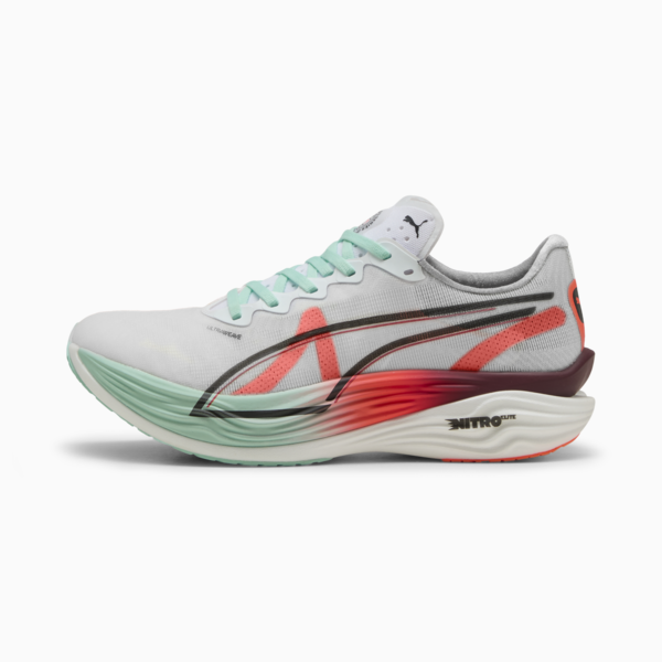 PUMA x HYROX Deviate NITRO™Elite 3 Running Shoes Women, PUMA White-Glowing Red-Mint Melt, large-ZAF