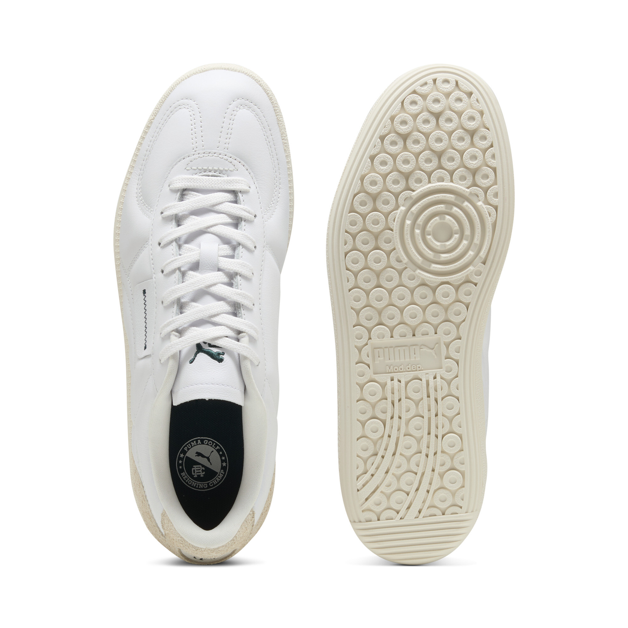 PUMA x REIGNING CHAMP Palermo golfschoenen voor Heren, Wit, Maat 46,5 thumbnail 5