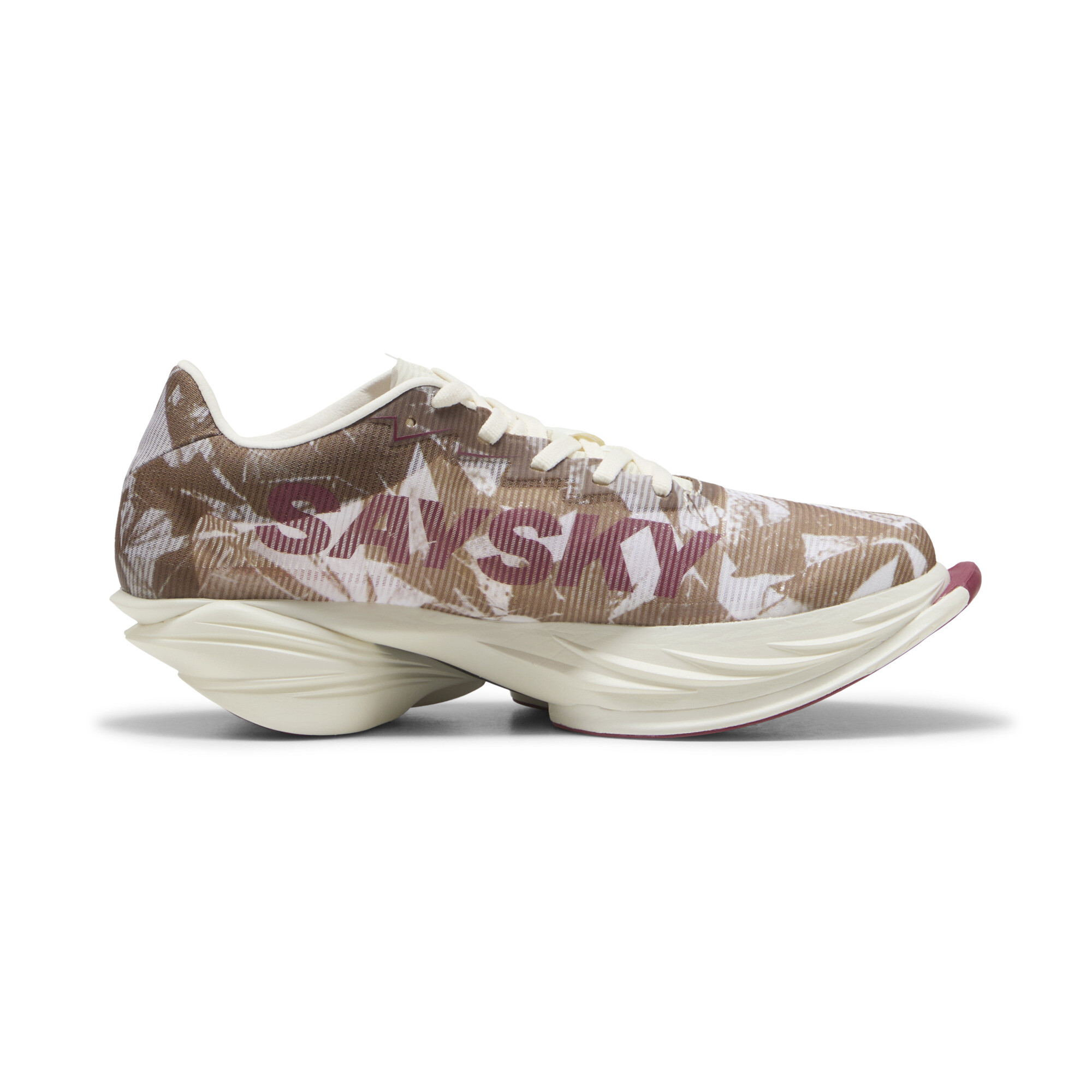 PUMA x SAYSKY FAST-R3 hardloopschoenen voor Dames, Rood/Wit, Maat 35,5 thumbnail 4