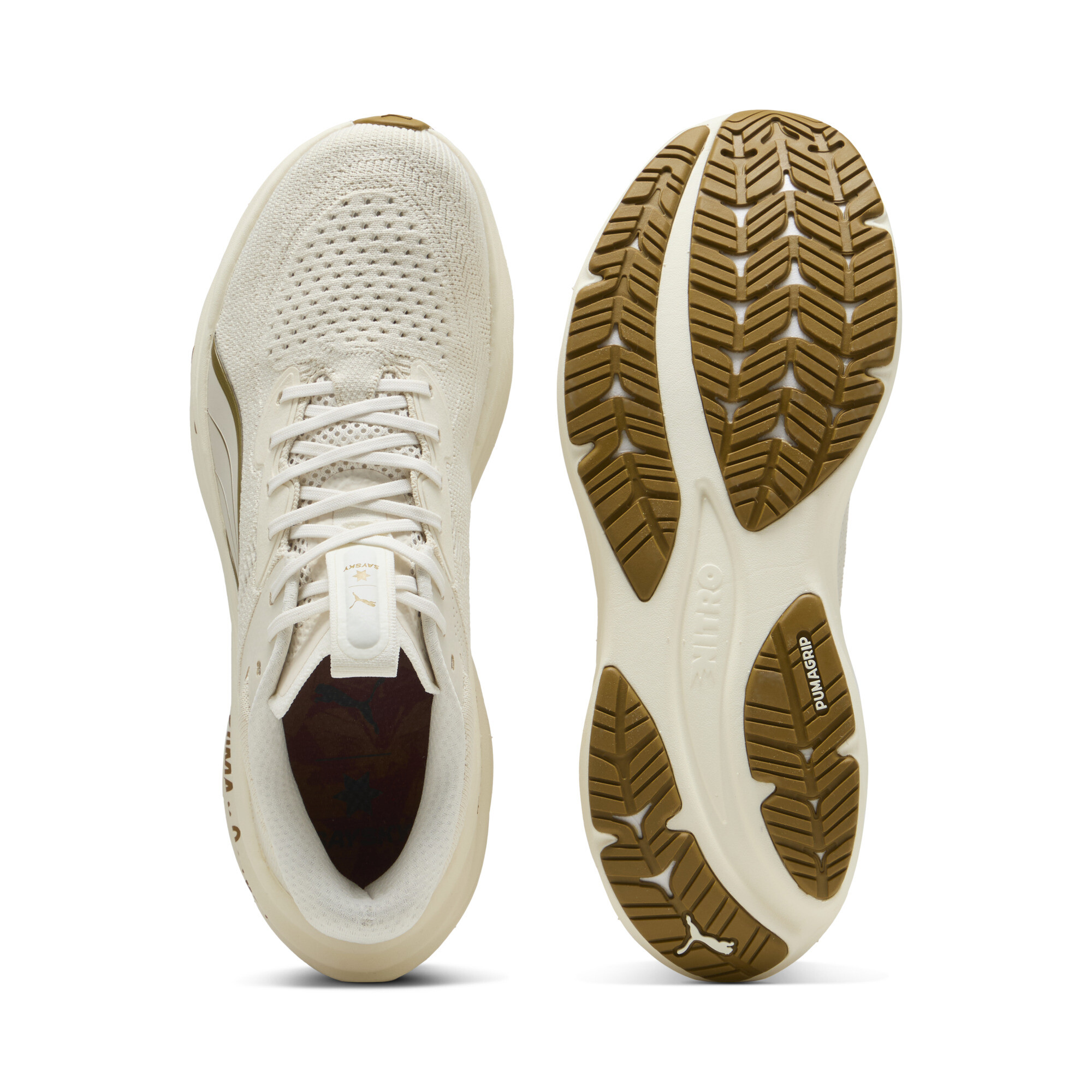 PUMA x SAYSKY Magnify 3 hardloopschoenen voor Heren, Wit, Maat 44 thumbnail 5