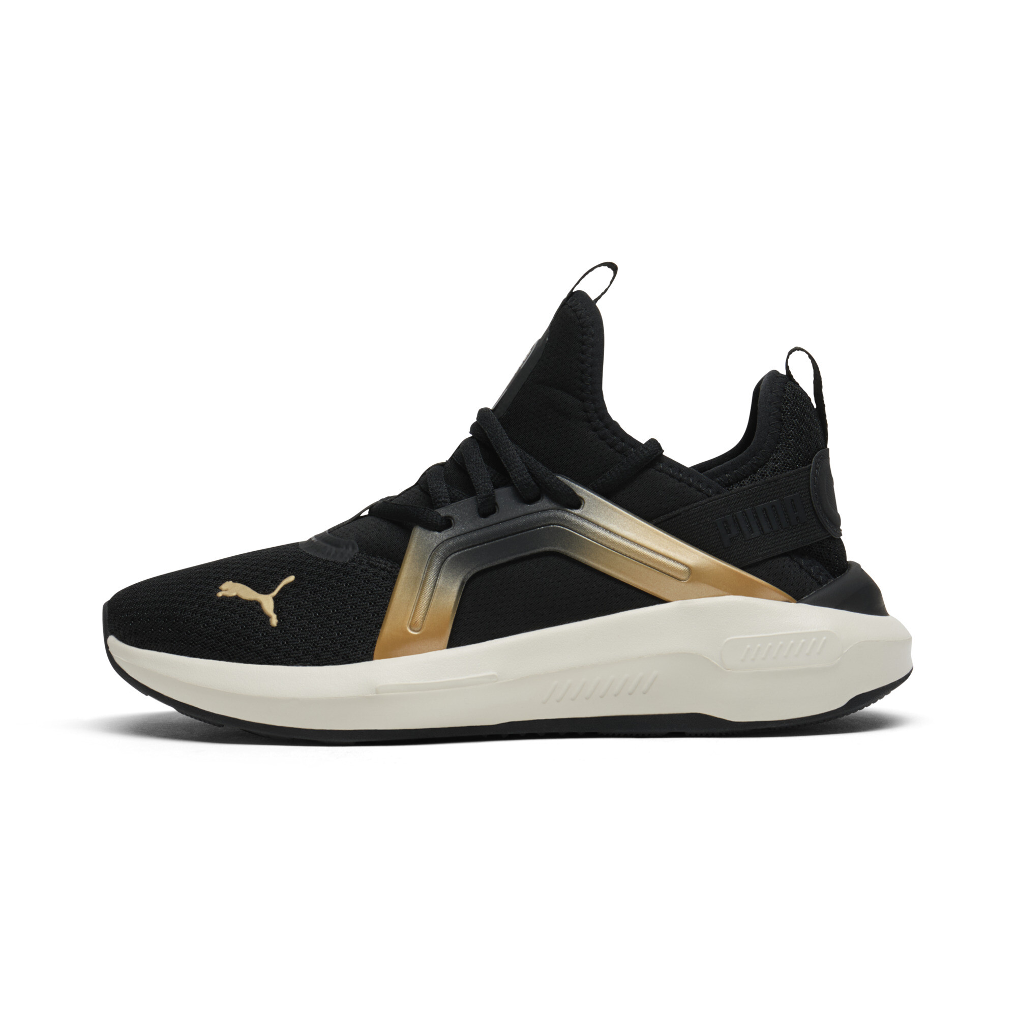 Puma Softride Enzo 5 Metallic Running Shoes Women In Black