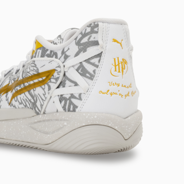 Stewie 4 Harry Potter™ Basketball Shoes Women, PUMA White-Green Terrain, large-MEX