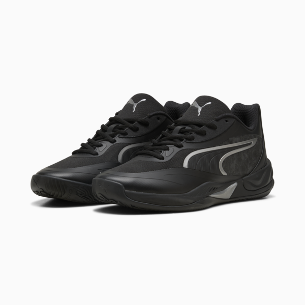 All-Pro NITRO™ SkyBreak Basketball Shoes Unisex, PUMA Black-Puma Aged Silver, large-MEX