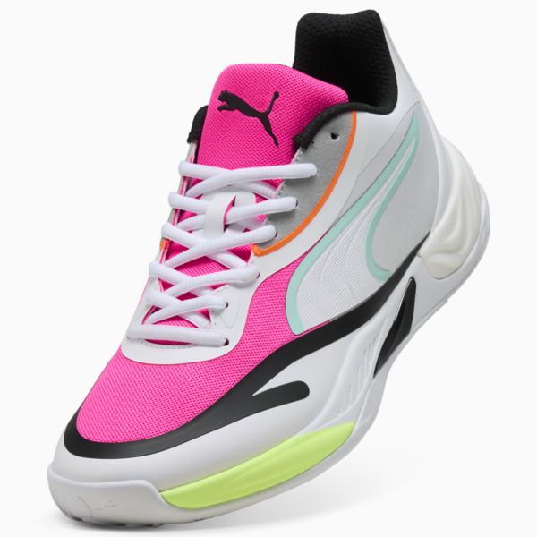 All-Pro NITRO™ SkyBreak Basketball Shoes Unisex, PUMA White-Mint Melt-Fluro Pink Pes, large-MEX