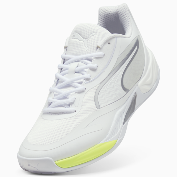 All-Pro NITRO™ SkyBreak Basketball Shoes Unisex, PUMA White-PUMA Silver-Lime Squeeze, large-MEX