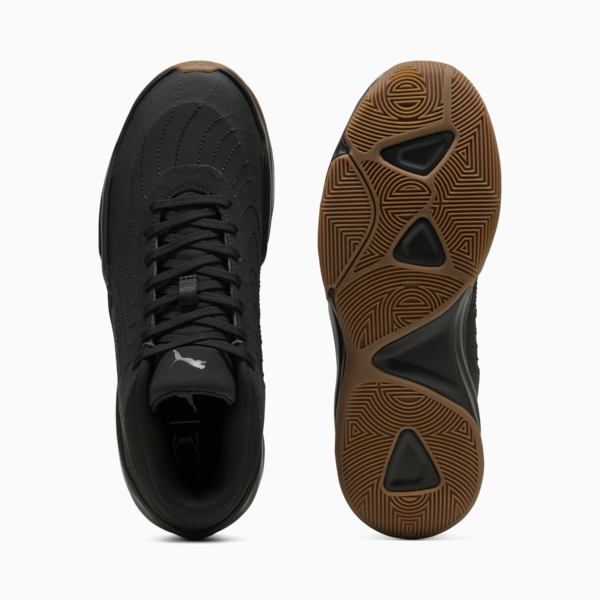Court Pro 2 Nubuck Basketball Shoes Unisex, PUMA Black-Gum, large-ZAF
