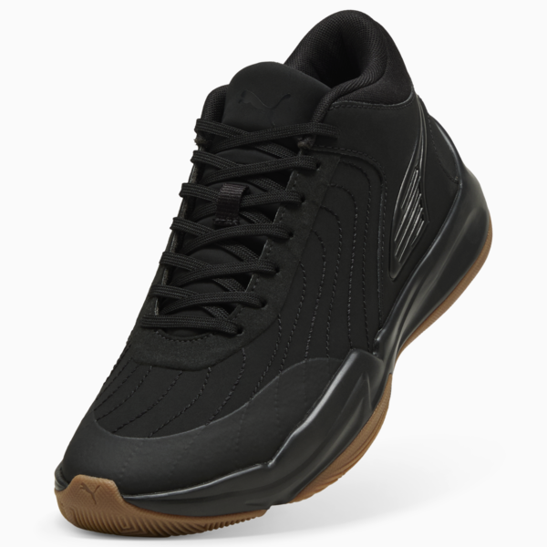 Court Pro 2 Nubuck Basketball Shoes Unisex, PUMA Black-Gum, large-ZAF