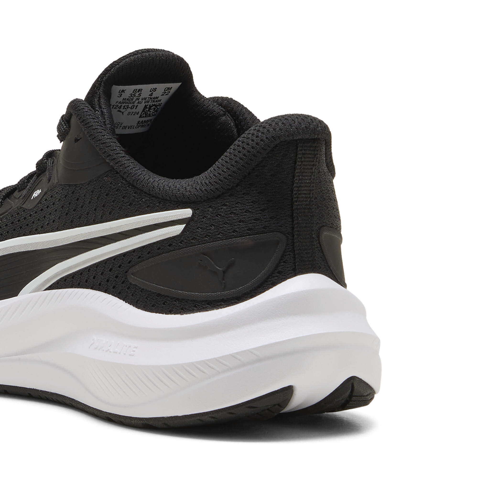 PUMA Skyrocket Lite 2 schoenen, Zwart/Wit/Zilver, Maat 37 thumbnail 5