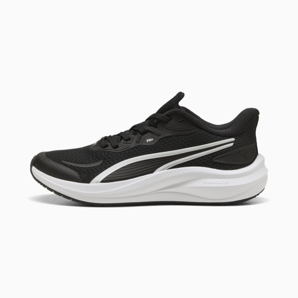 Skyrocket Lite 2 Shoes Youth, PUMA Black-PUMA White-PUMA Silver, large-ZAF