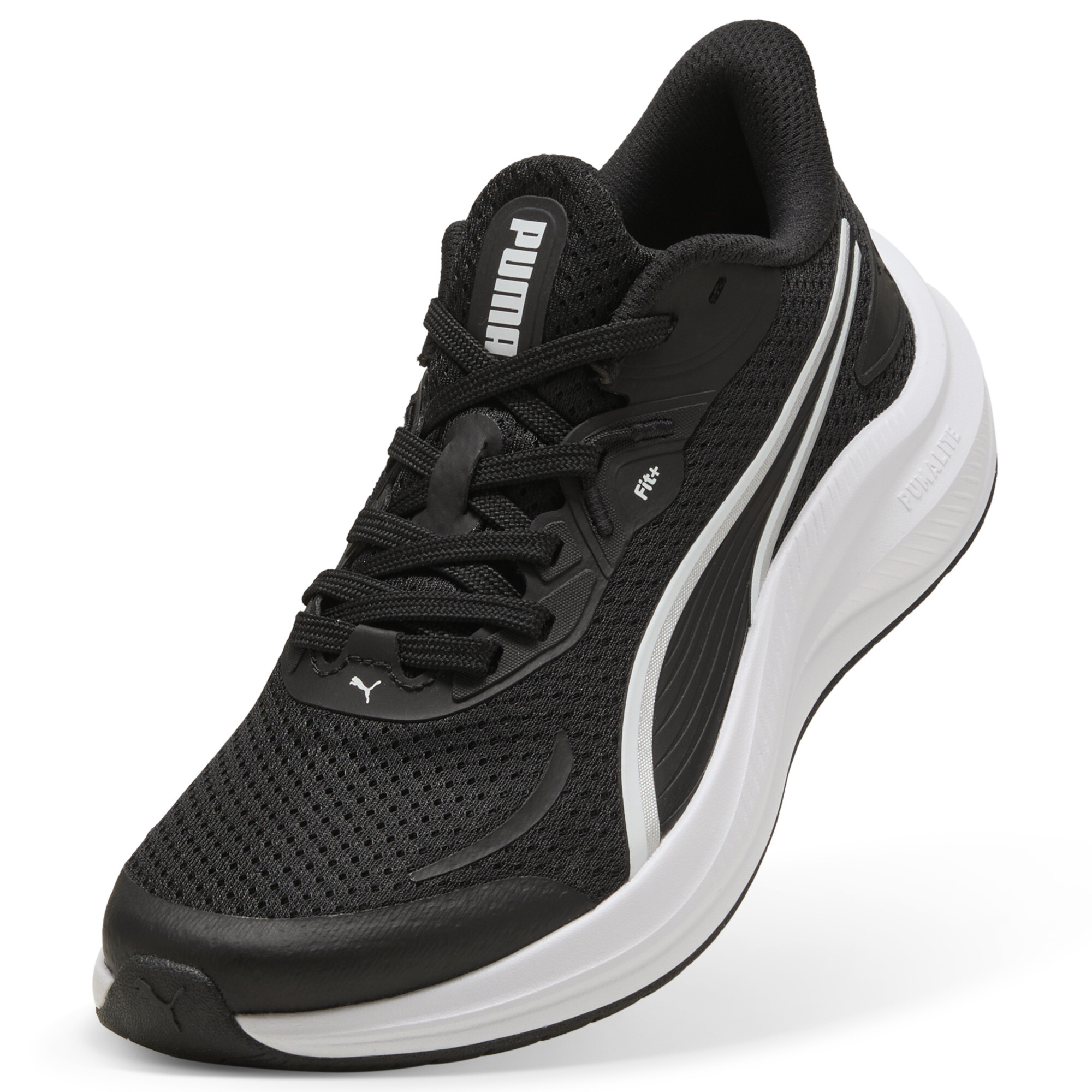 PUMA Skyrocket Lite 2 schoenen, Zwart/Wit/Zilver, Maat 37 thumbnail 2