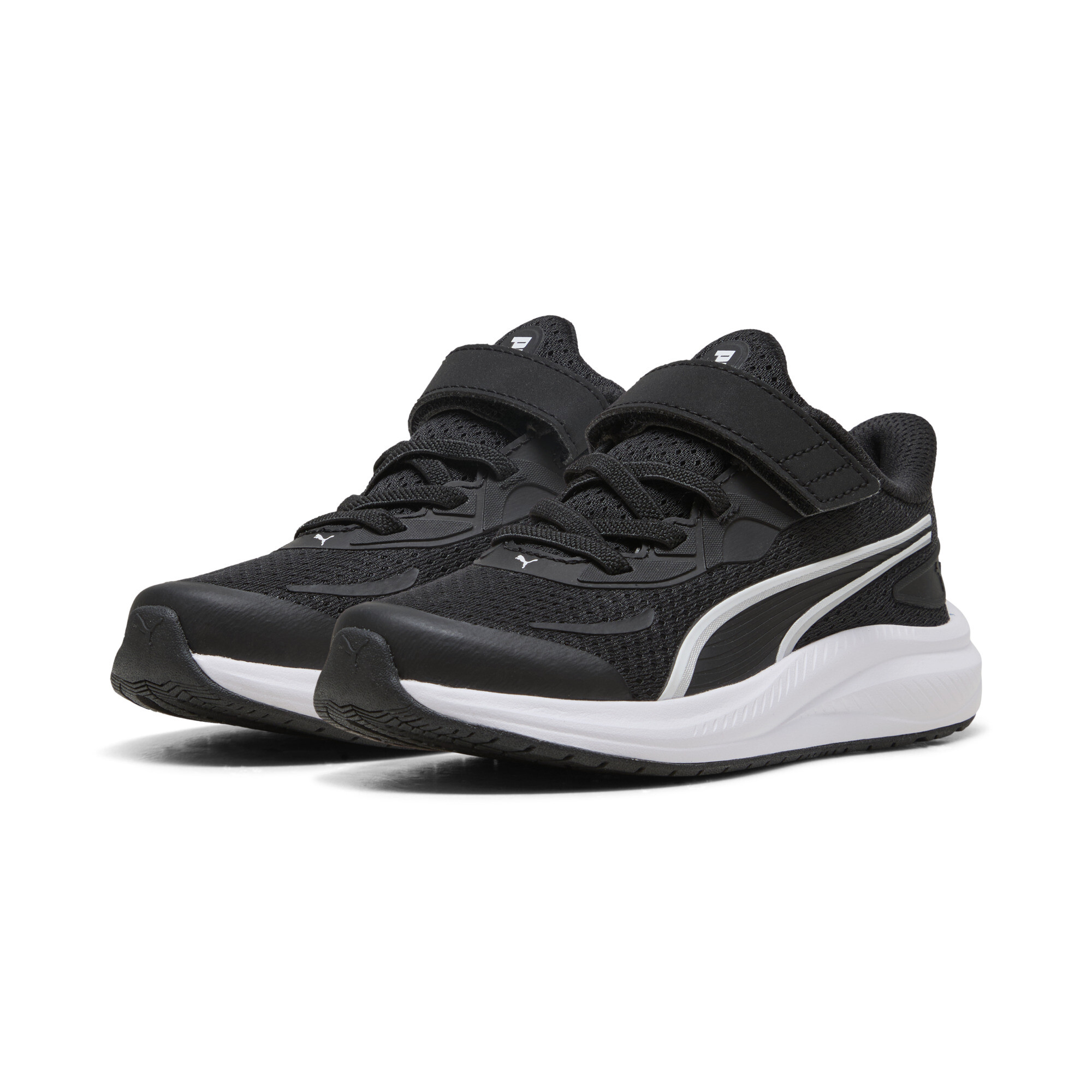PUMA Skyrocket 2 sneakers, Zwart/Wit/Zilver, Maat 33 thumbnail 6