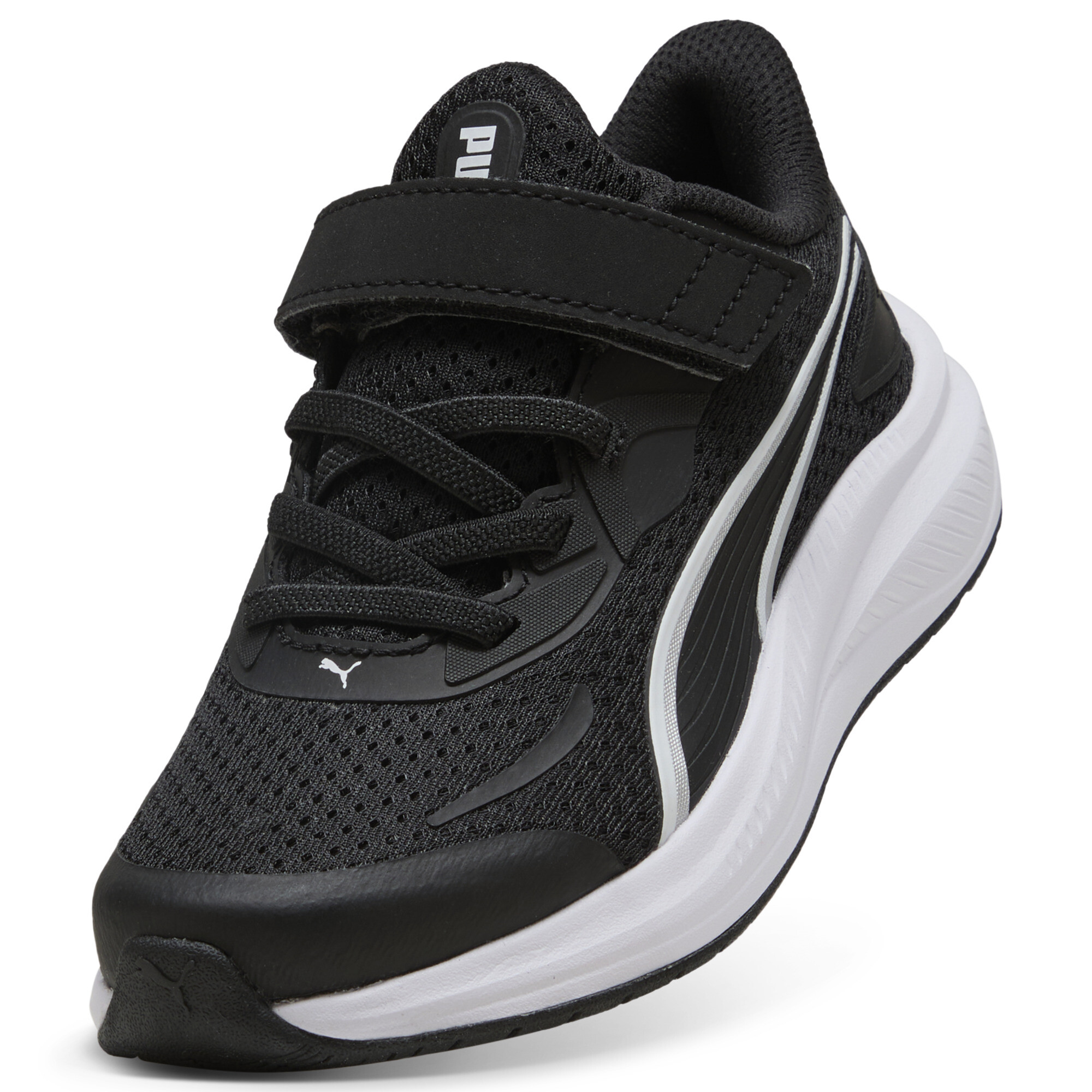 PUMA Skyrocket 2 sneakers, Zwart/Wit/Zilver, Maat 33 thumbnail 2