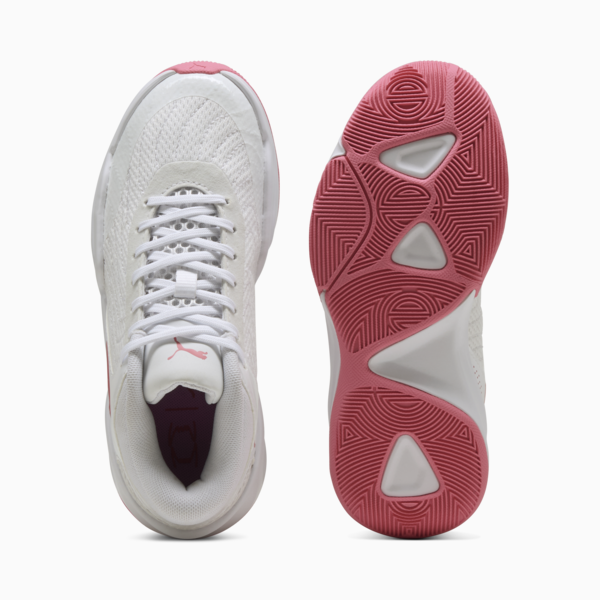 Court Pro 2 Metallic Basketball Shoes Youth, Magic Rose-Pure Magenta-Iridescent, large-MEX