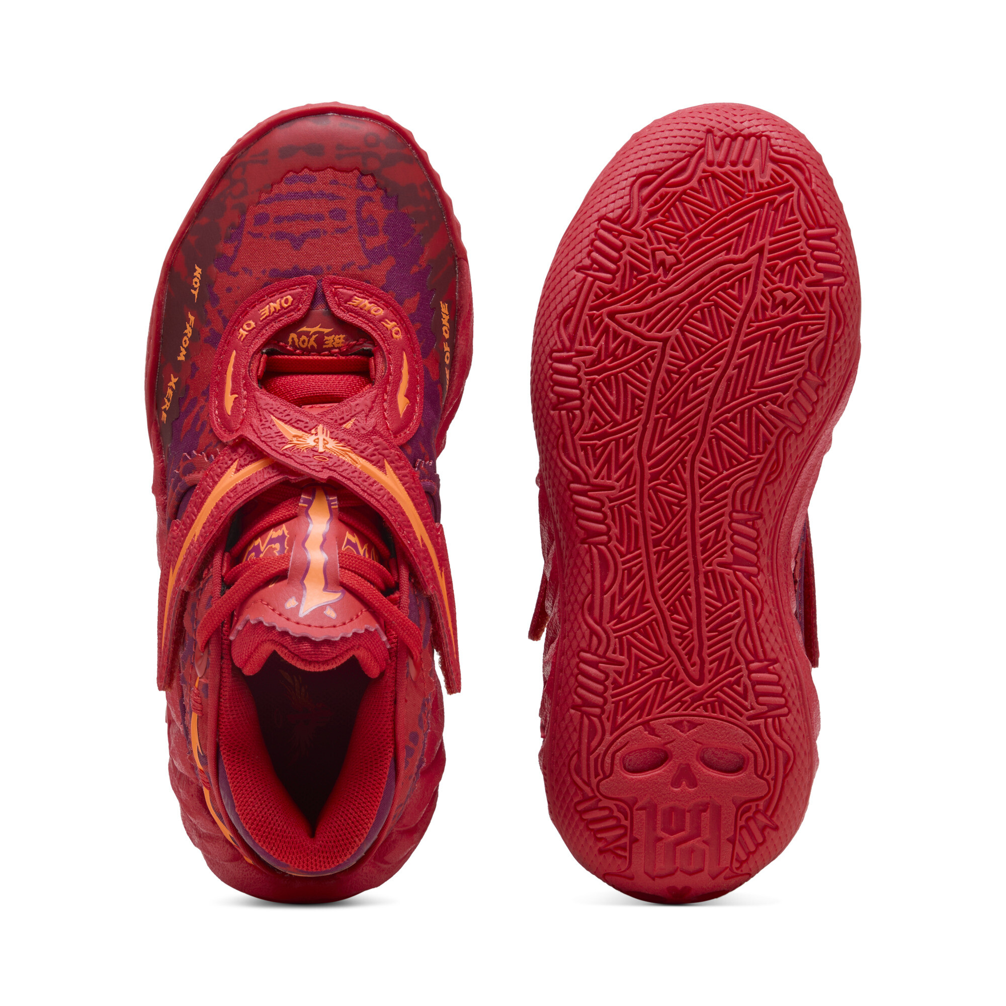 PUMA MB.05 Crowd surfschoenen, Rood/Oranje, Maat 28,5 thumbnail 5