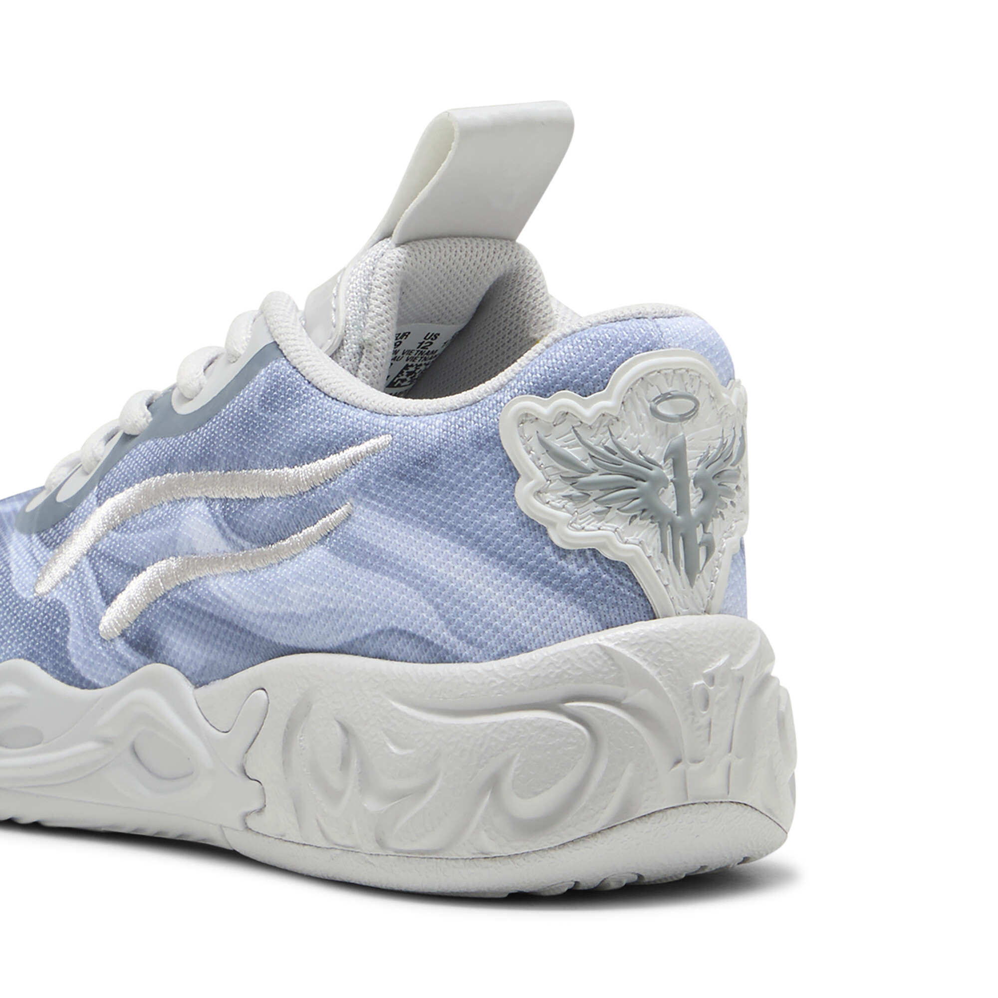 PUMA MB.04 Lo Team Pack basketbalschoenen, Grijs, Maat 35 thumbnail 6