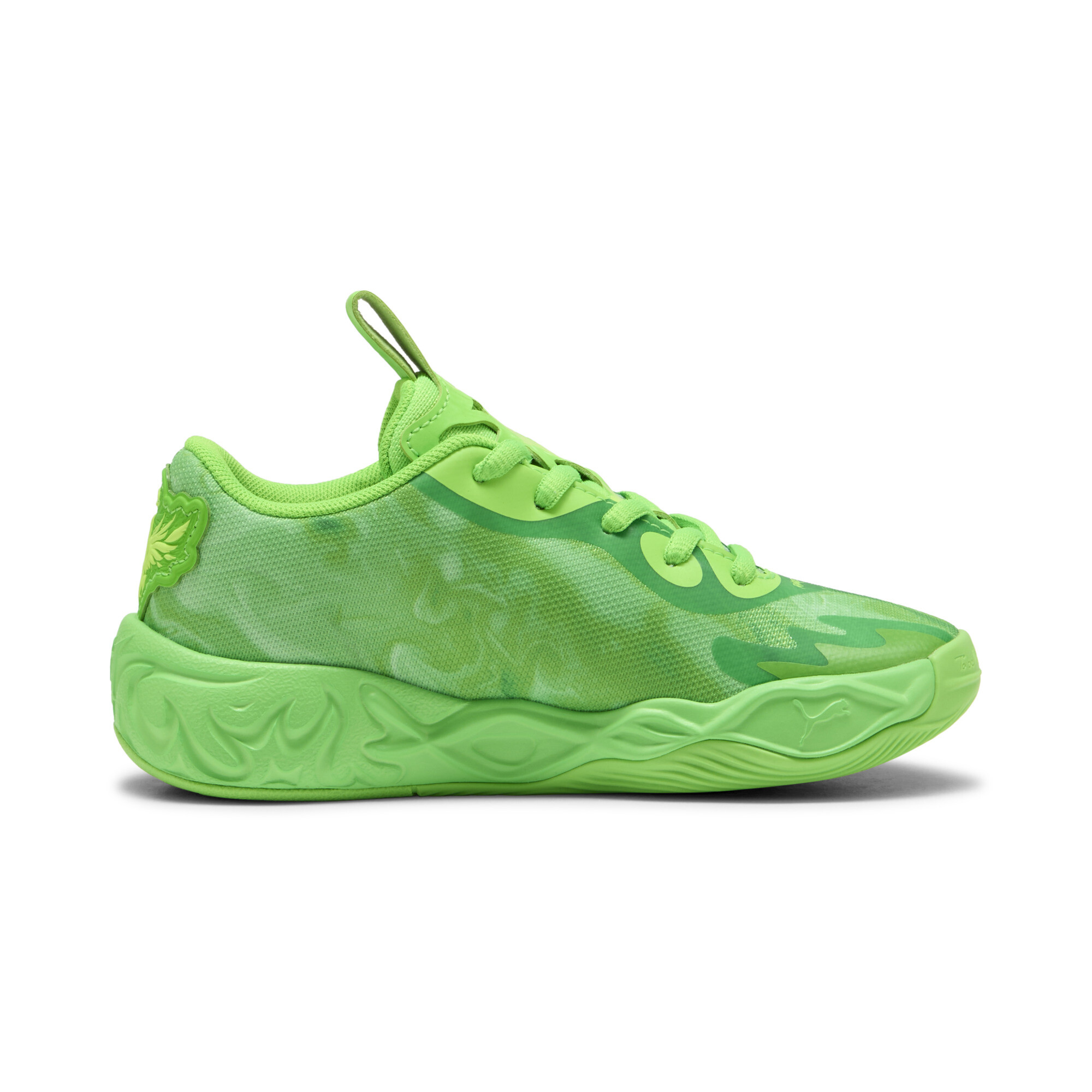 PUMA MB.04 Lo Team Pack basketbalschoenen, Groen, Maat 35 thumbnail 4