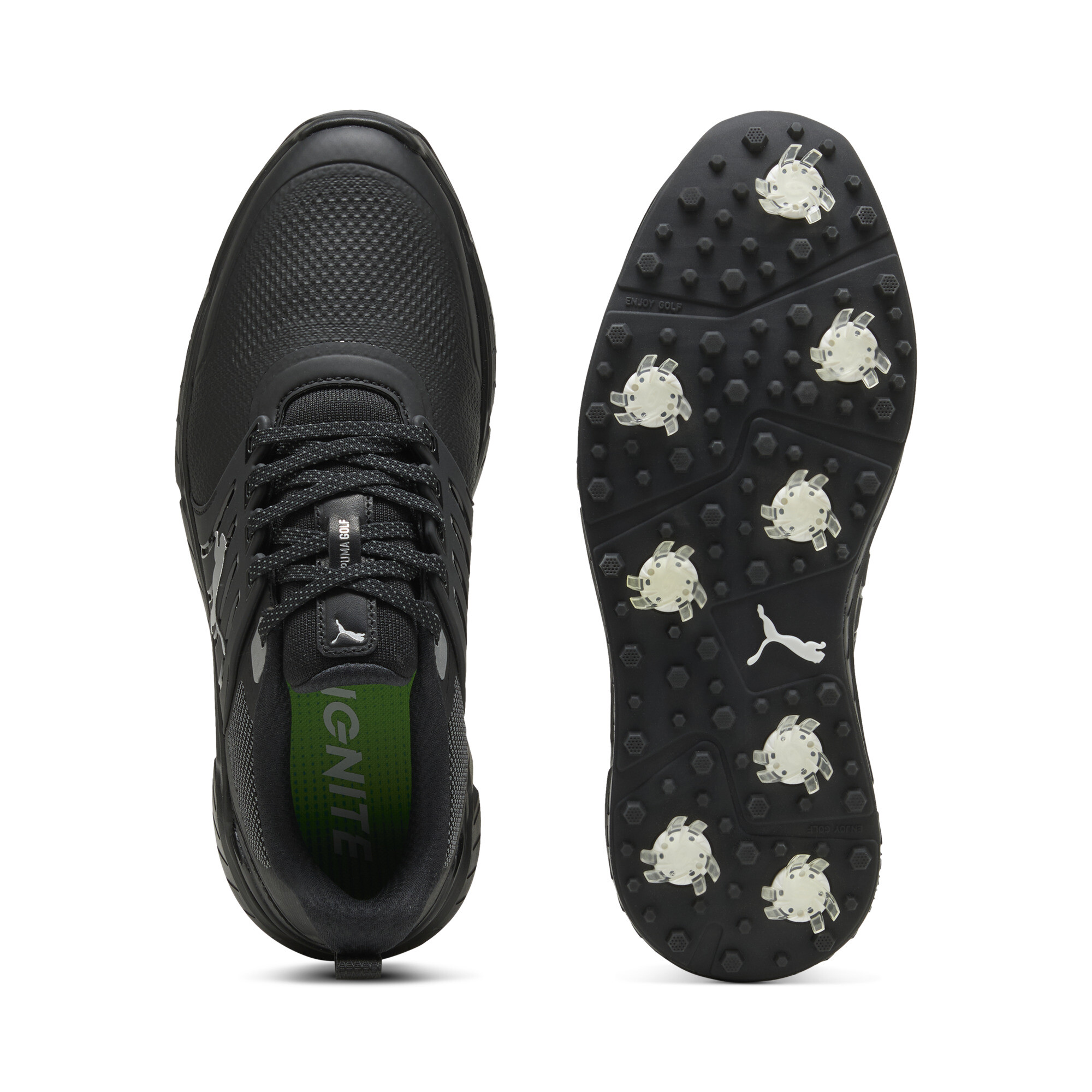 PUMA Ignite Elevate 2 Tour golfschoenen voor Heren, Zwart, Maat 48,5 thumbnail 4