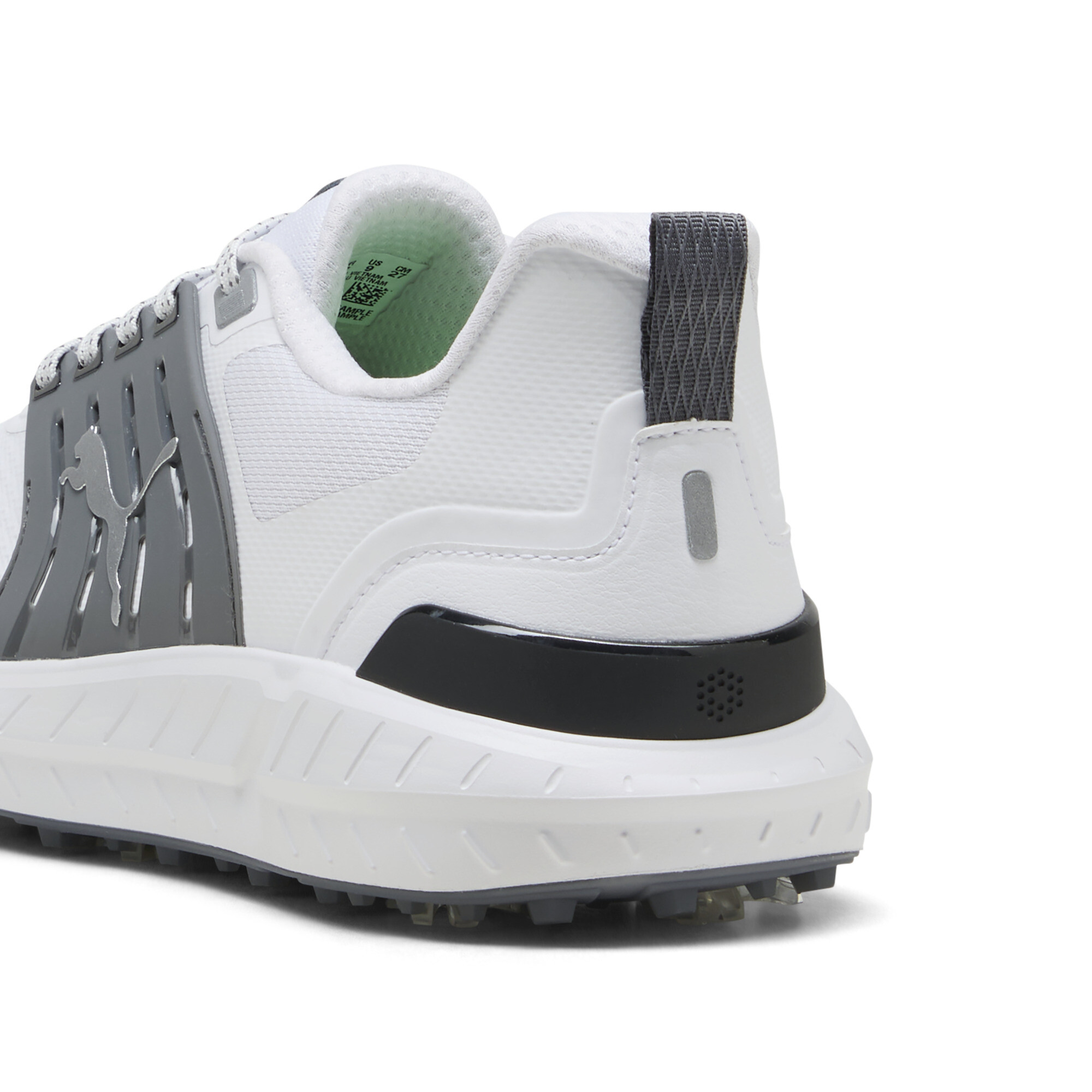 PUMA Ignite Elevate 2 Tour golfschoenen voor Heren, Zwart/Wit, Maat 46 thumbnail 5