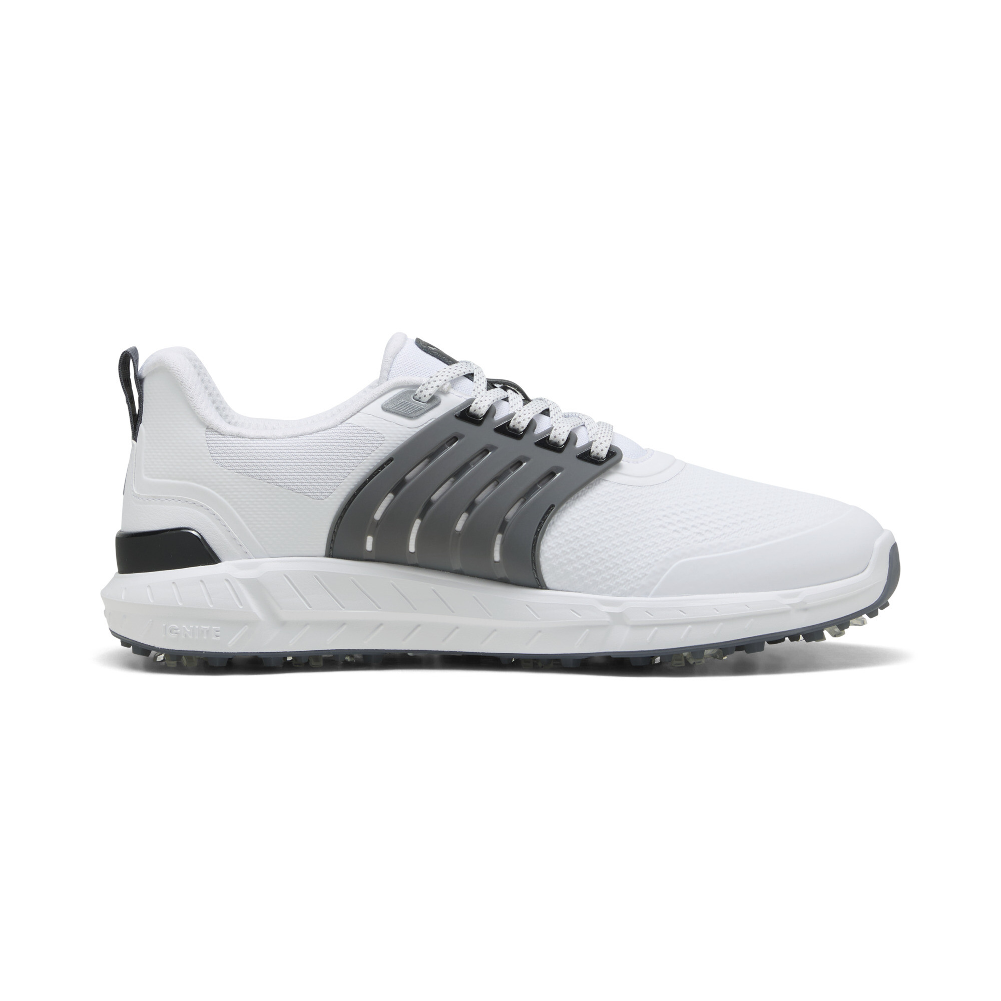 PUMA Ignite Elevate 2 Tour golfschoenen voor Heren, Zwart/Wit, Maat 46 thumbnail 3