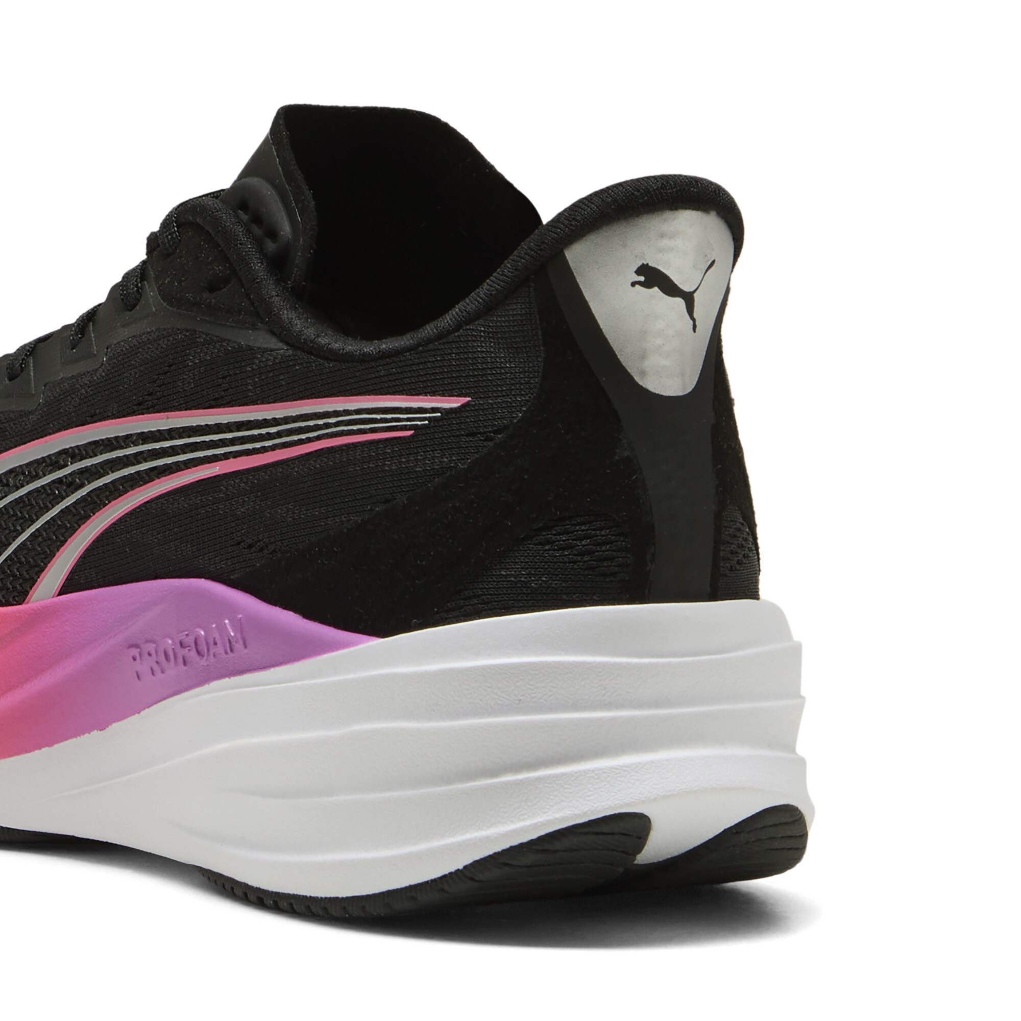 PUMA Darter Pro 2 uniseks hardloopschoenen, Roze/Zwart, Maat 38 thumbnail 5