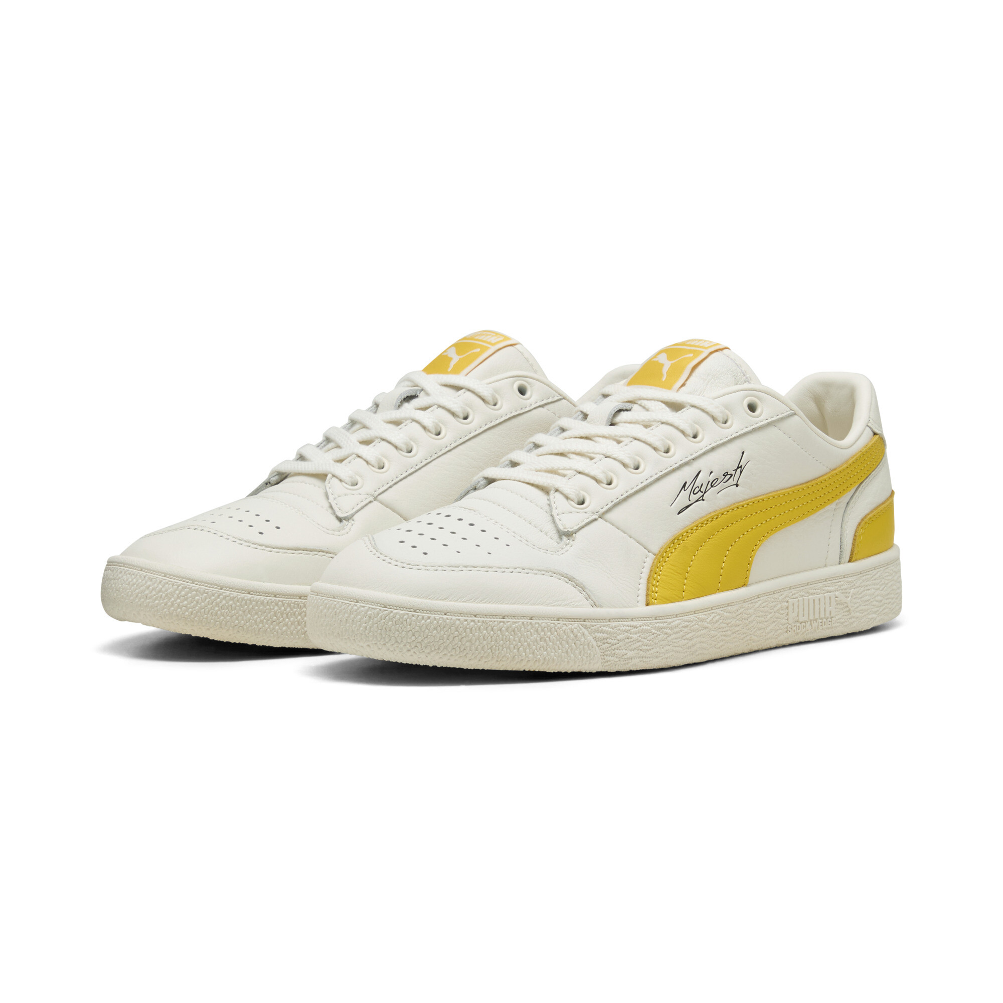 PUMA Majesty uniseks sneakers, Geel/Wit, Maat 51 thumbnail 6