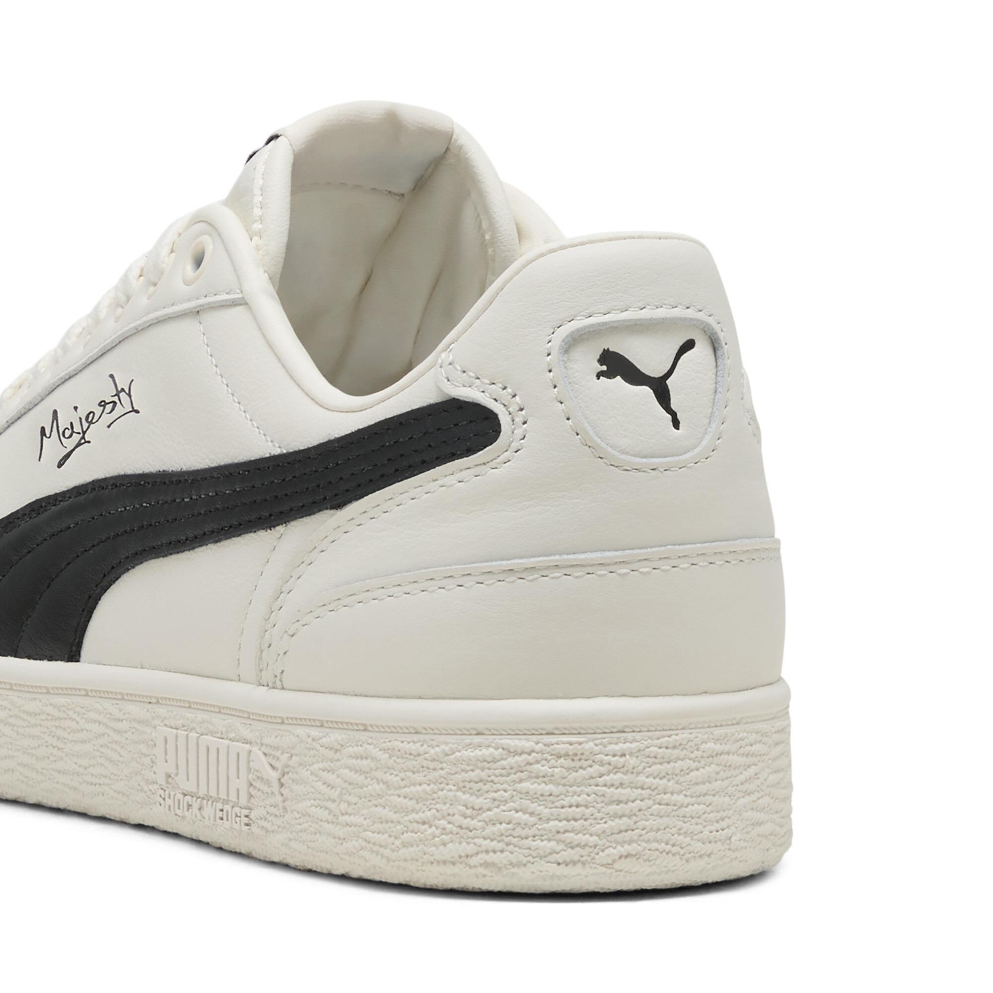 PUMA Majesty uniseks sneakers, Zwart/Wit, Maat 35,5 thumbnail 5
