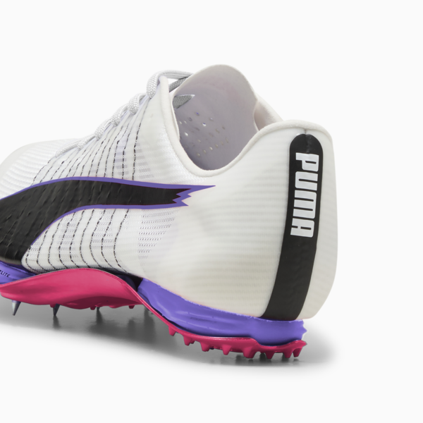 evoSPEED 400 NITRO™ Elite 2 DIGITOKYO Spikes Unisex, PUMA White-PUMA Black-Fluro Pink Pes, large-ZAF