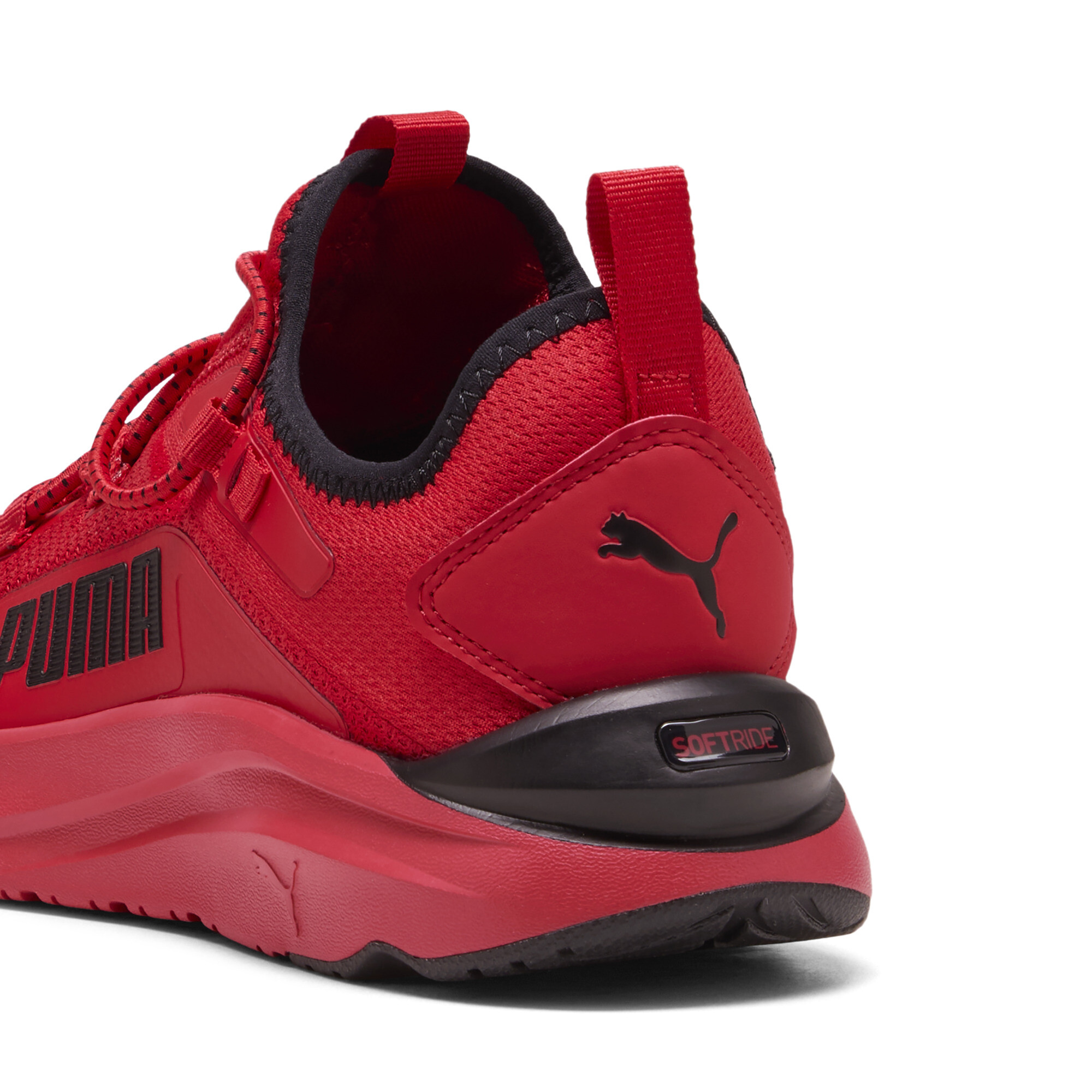 PUMA Softride Rift Bold 3 sneakers voor Heren, Zwart/Rood, Maat 42 thumbnail 5