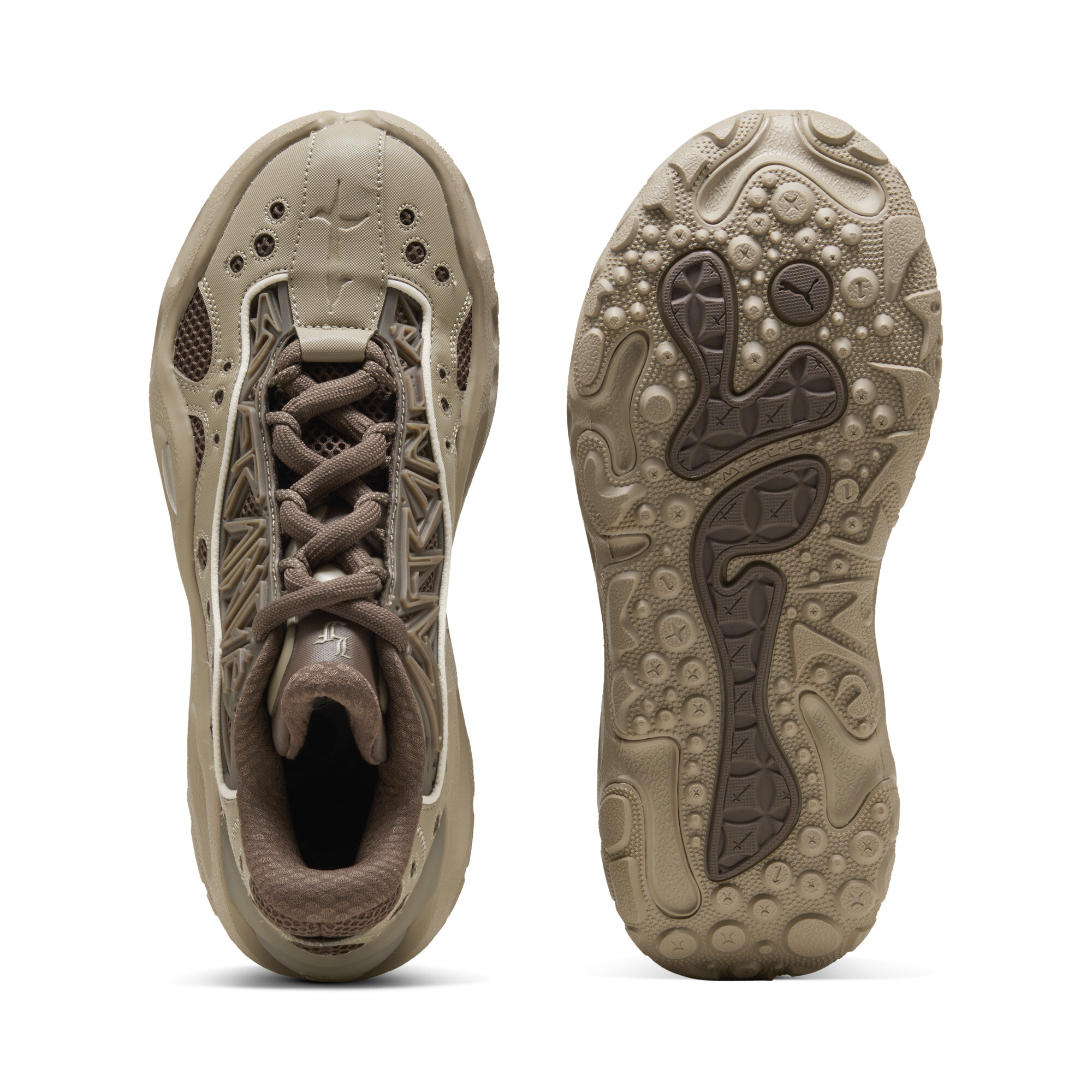 PUMA x LAFRANCÉ RNR trailsneakers uniseks, Brons, Maat 40,5 thumbnail 5